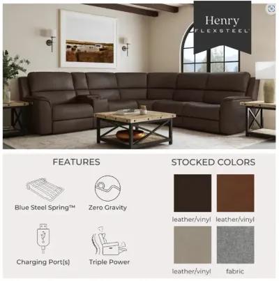 Henry 6 PC Power Reclining Sectional