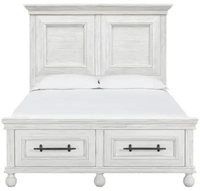 Summerhouse Queen Storage Bed - Dover White