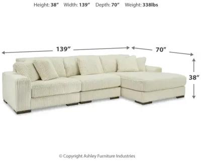 Lindyn 3-Piece Sectional with Chaise