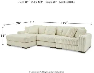 Lindyn 3-Piece Sectional with Chaise