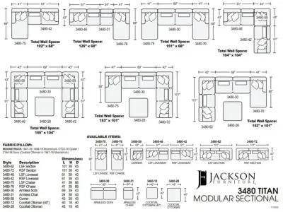 Titan 2 PC Sectional - Moonstruck