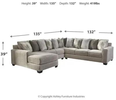 Ardsley 4-Piece Sectional with Chaise