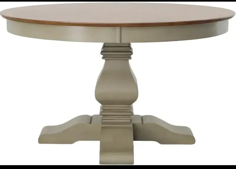 Solid Round Top Pedestal Table