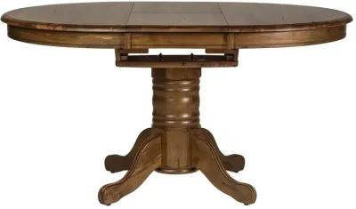 Carolina Crossing Pedestal Table