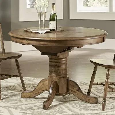 Carolina Crossing Pedestal Table