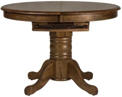 Carolina Crossing Pedestal Table