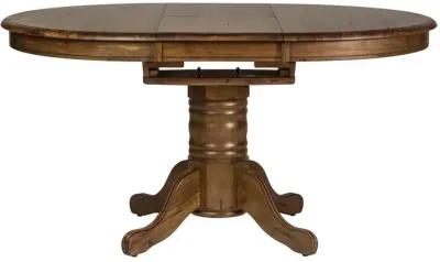 Carolina Crossing 5 Piece Pedestal Table Set