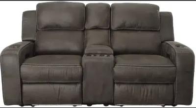 3 PC Power Reclining Loveseat w/Console