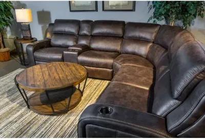 6PC Power Reclining Sectional