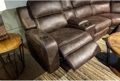 6PC Power Reclining Sectional