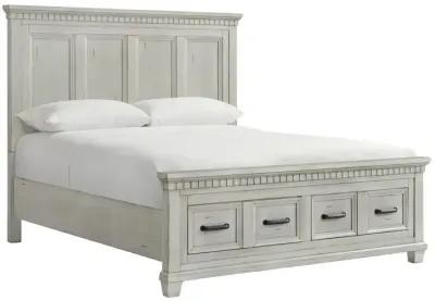 McCoy Queen Storage Bed - Antique White