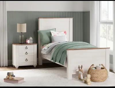 Willowton Twin Panel Bed