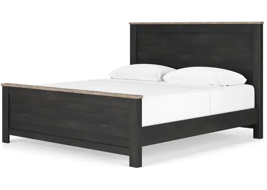 Nanforth King Panel Bed