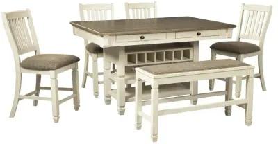 Bolanburg 6 PC Counter Height Dining Set