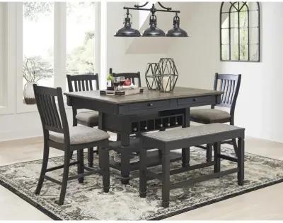 Tyler Creek 6 PC Counter Height Dining Set