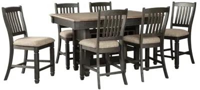 Tyler Creek 7 PC Counter Height Dining Set