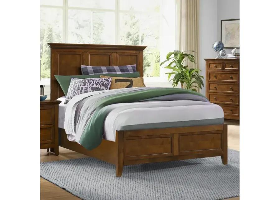 San Mateo Full Panel Bed - Tuscan