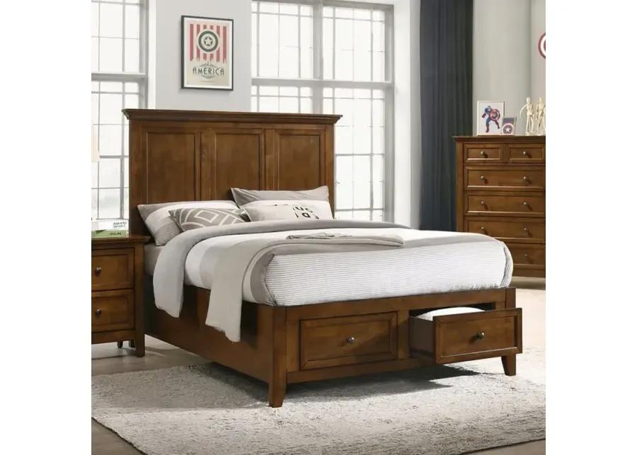 San Mateo Full Storage Bed - Tuscan