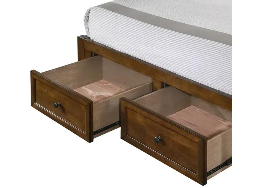 San Mateo Full Storage Bed - Tuscan