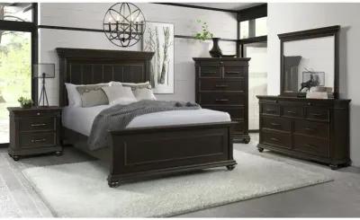 Slater Queen Bed w/ Storage - Black