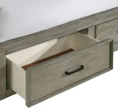 Sullivan Queen Storage Bed - Drift Grey