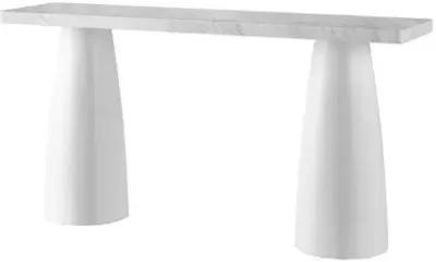 Tranquility Harmony White Carrara Console - Milky Mushroom - Miranda Kerr Home