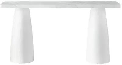 Tranquility Harmony White Carrara Console - Milky Mushroom - Miranda Kerr Home