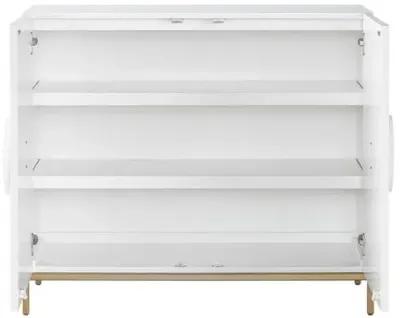 Tranquility Fleur 2-Door Hall Chest - Glacier - Miranda Kerr Home - White