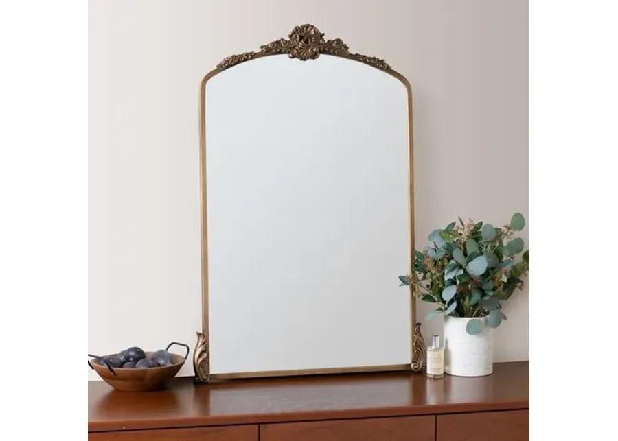 Arabella Ornate Wall Mirror - Antique Gold