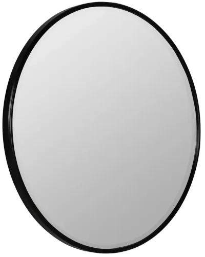 Jemma Round Wall Mirror - Matte Black