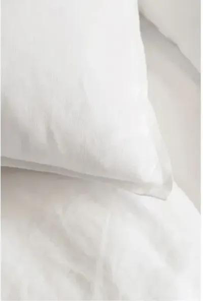 Parker Linen Sham - Pom Pom at Home - White