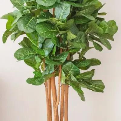 84" Faux Fiddle Leaf Tree - Green