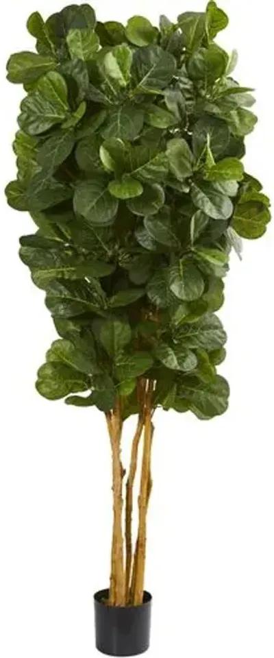 84" Faux Fiddle Leaf Tree - Green