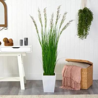 64" Faux Wheat/Grass Plant - Green