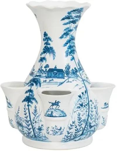 Country Estate Tulipiere Vase - Juliska - Blue