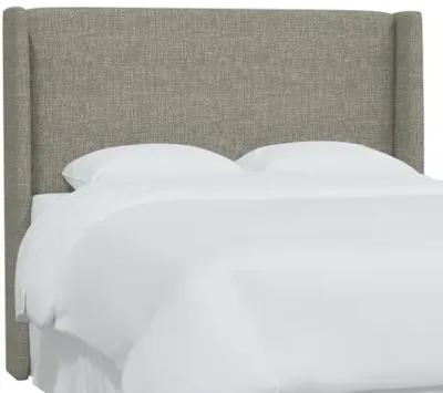 Kelly Wingback Headboard - Basketweave - Beige