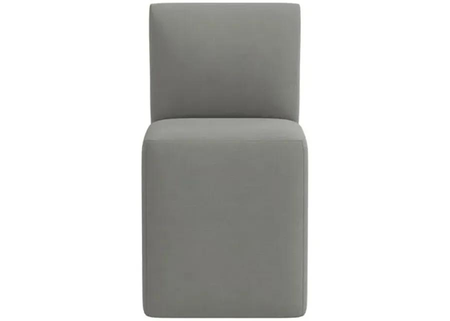 Graham Dining Chair - Linen - Gray