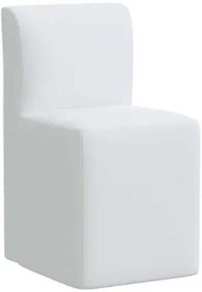 Graham Dining Chair - Linen - White