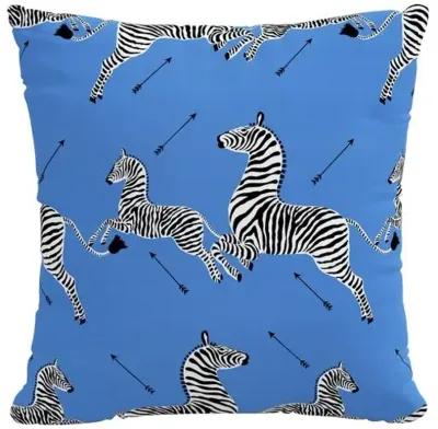 Dancing Zebras 20x20 Pillow - Handcrafted