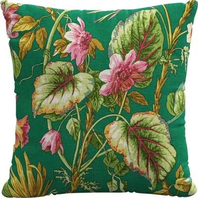 Tropical Flora 20x20 Pillow - Handcrafted