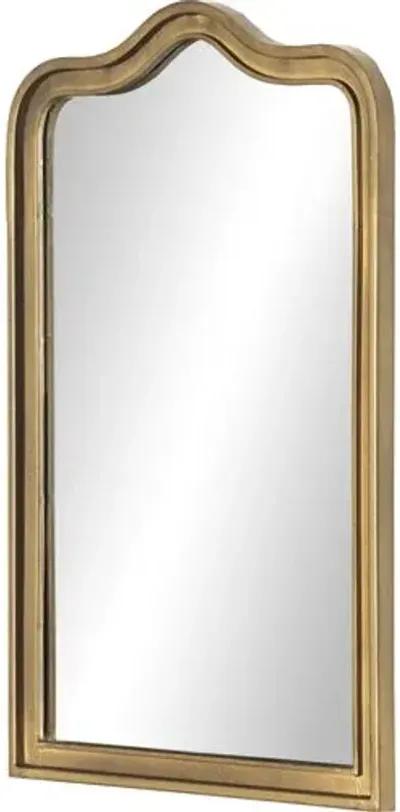 Isabella Wall Mirror - Antique Brass