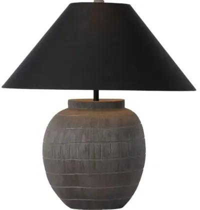 Mila Table Lamp - Textured Matte Black