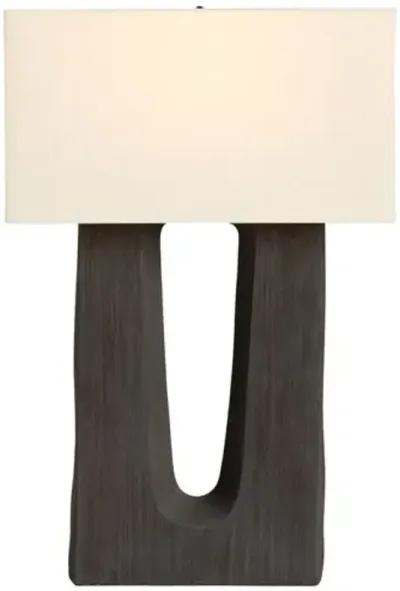 Auggie Table Lamp - Textured Matte Black