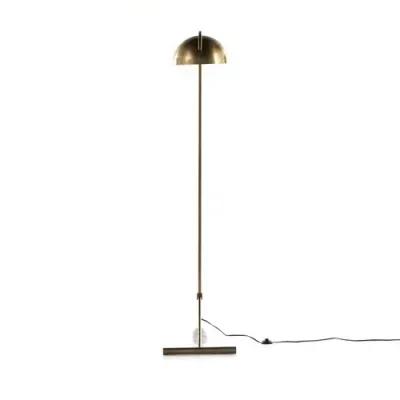 Ezra Floor Lamp - Antique Brass