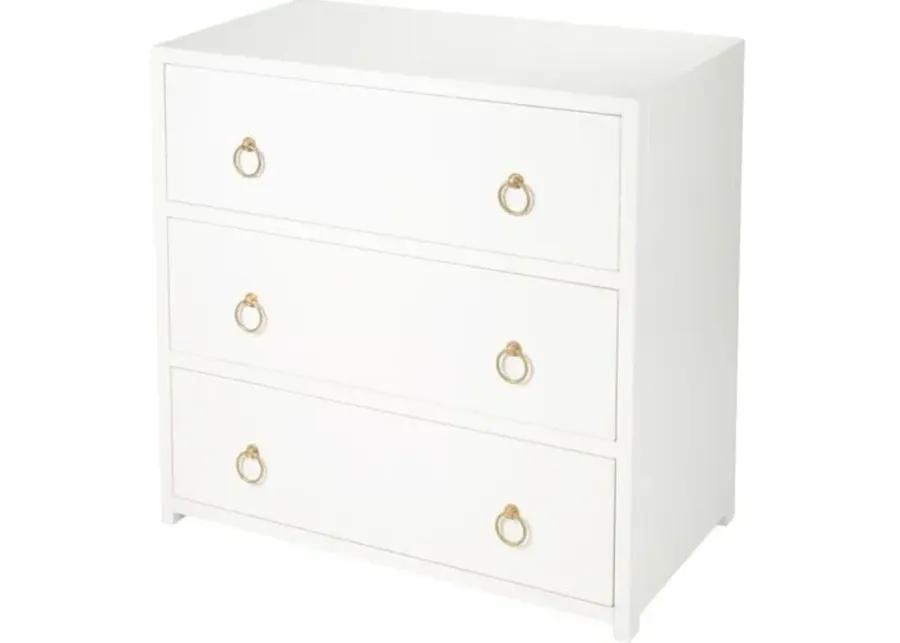 Sully 3-Drawer Chest - White