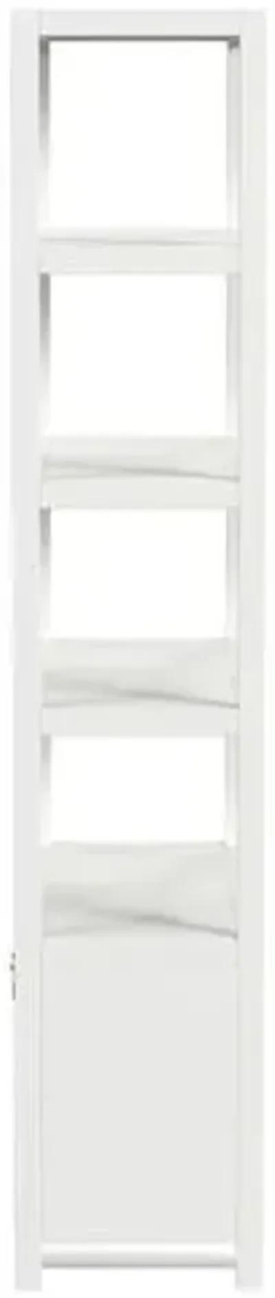 Sully 4-Tier Etagere/Bookcase - White