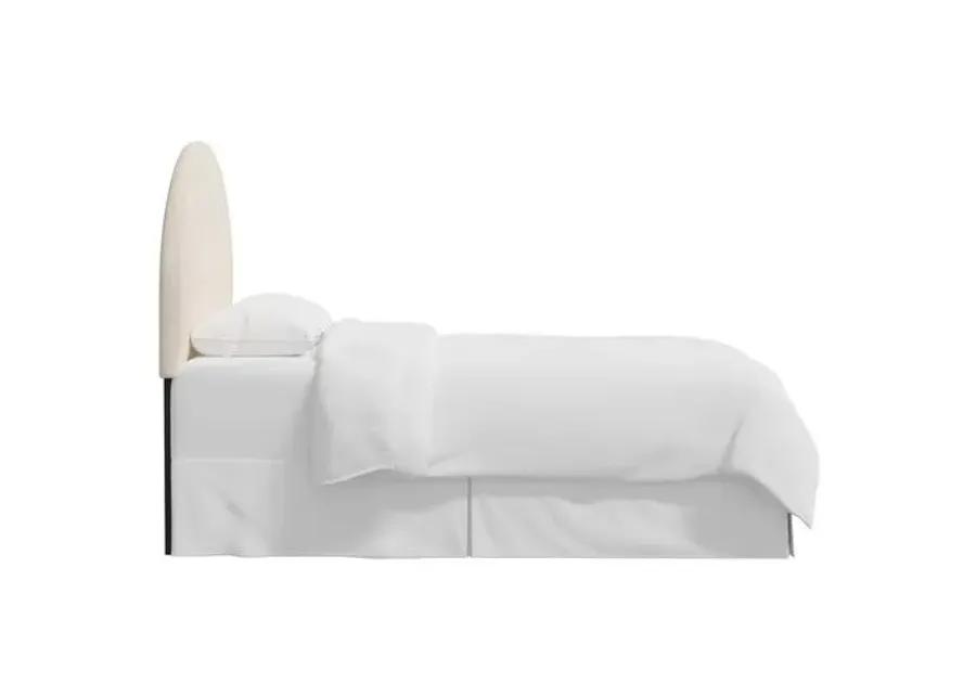 Miliana Arched Headboard - Linen - Beige