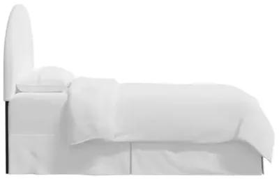 Miliana Arched Headboard - Linen - White