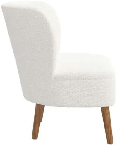 Kiki Accent Chair - Boucle - White, Comfortable, Durable, Cushioned