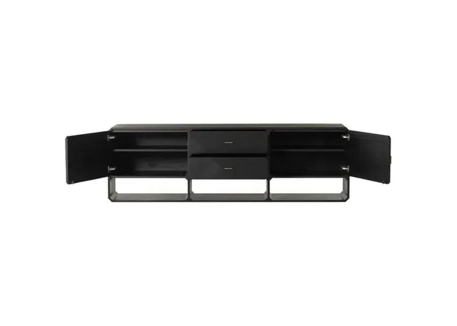 Loren Media Console - Black